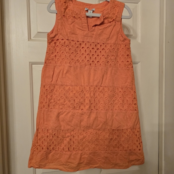 Old Navy Kids Sleeveless Orange Dress - Picture 1 of 4